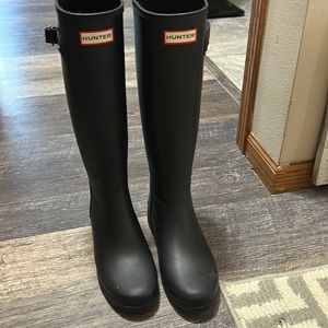 Like new Hunter Rain Boots
